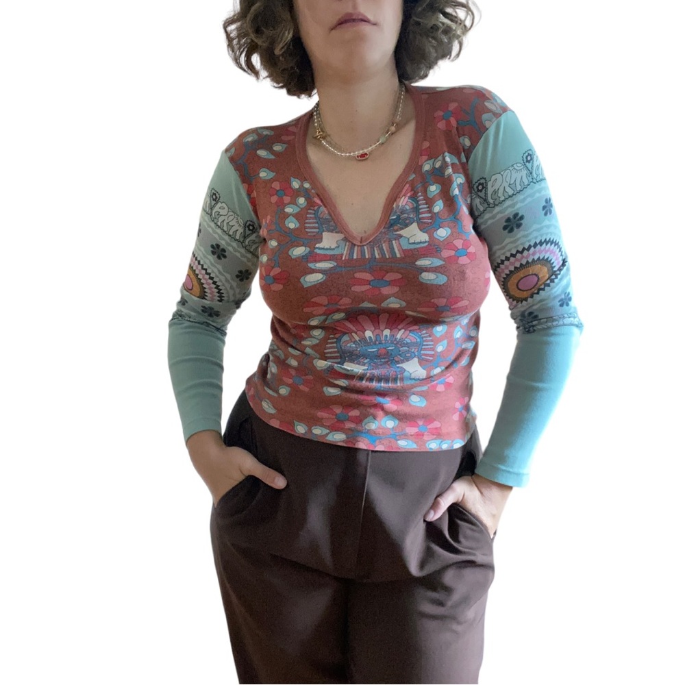 cool Custo Barcelona tattoo top